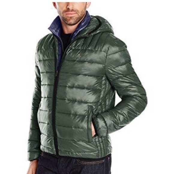 Tommy Hilfiger Other - Tommy Hilfiger Olive Puffer Jacket for Men